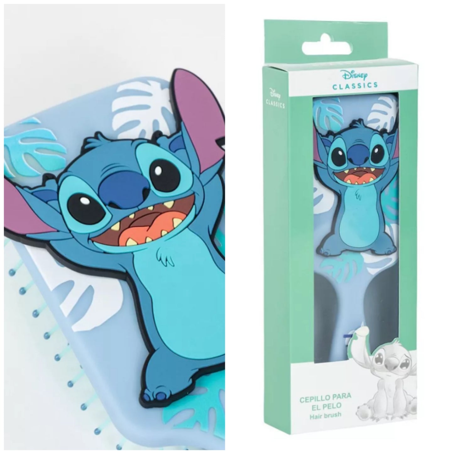Brosse à cheveux stitch