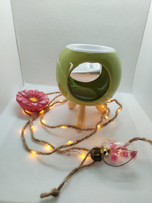 Brûleur rond vert