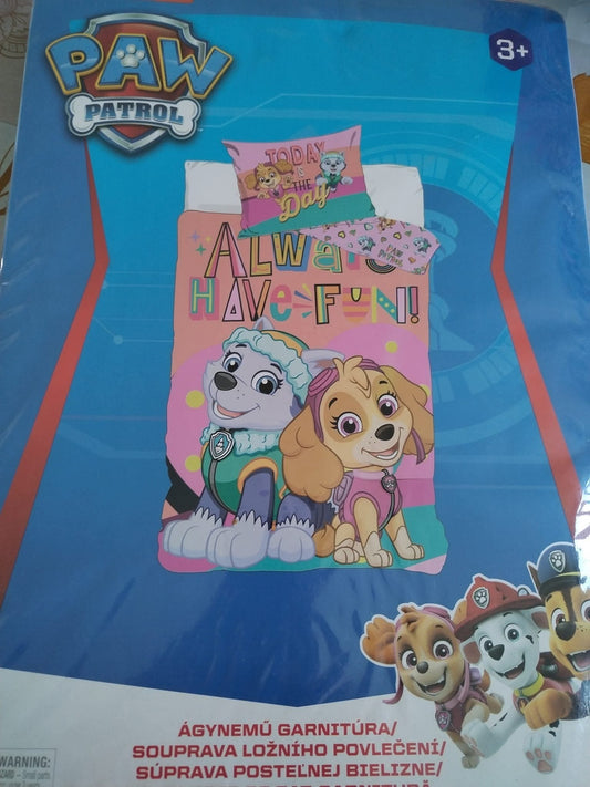 Housse de couette paw patrol