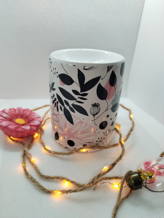 Brûleur floral foncé