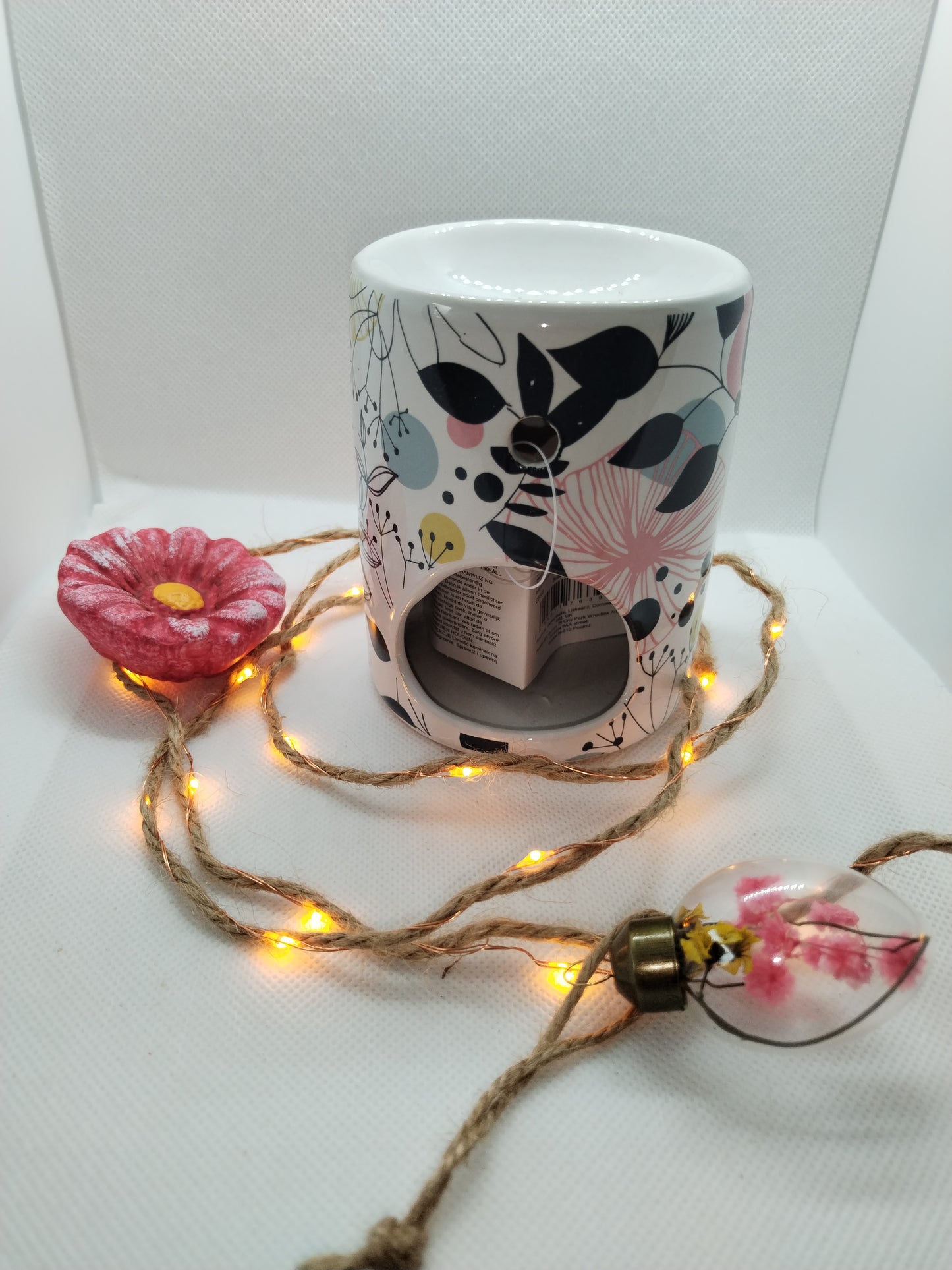 Brûleur floral foncé